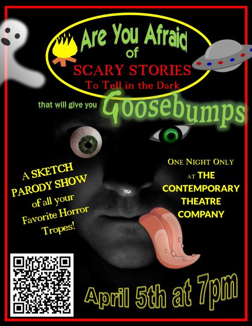 Sketch show Poster 2 Poster for the Original Production of "Are You Afraid of Scary Stories to Tell in the Dark (That Will Give You Goosebumps?!)